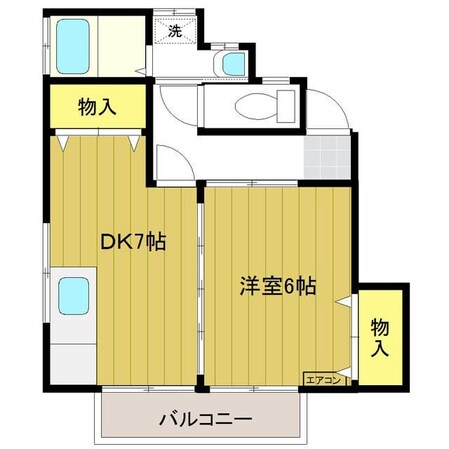 松森アパートの物件間取画像
